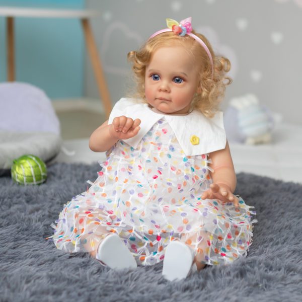 Reborn Baby Dolls Girls Handmade High Quality Reborn Toddler Baby Doll Magg... product image