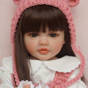 Reborn Toddler Girl Doll High Quality Lifelike Reborn Realborn Baby 3D Skin... product image